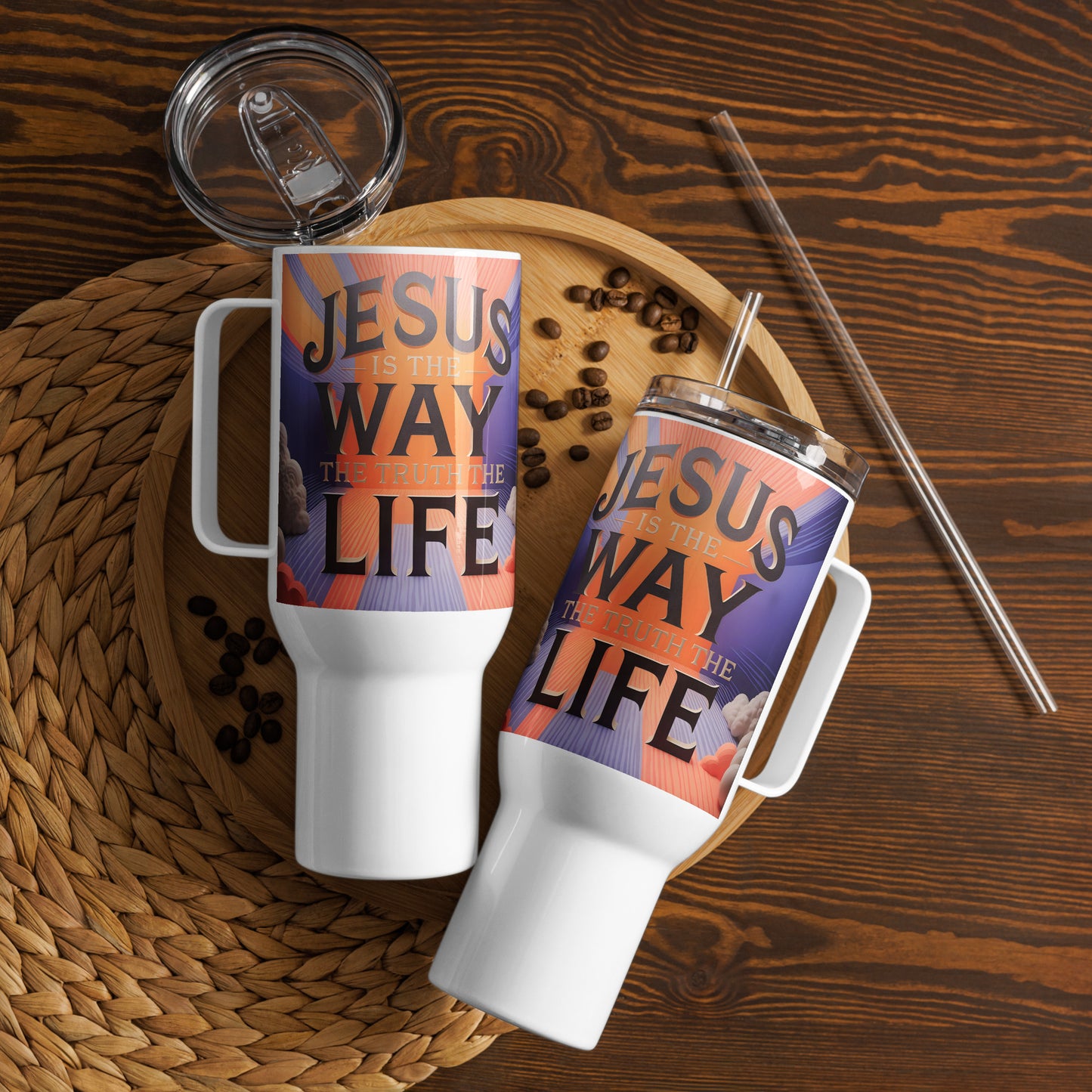 Mug de voyage avec anse Version Femme 13