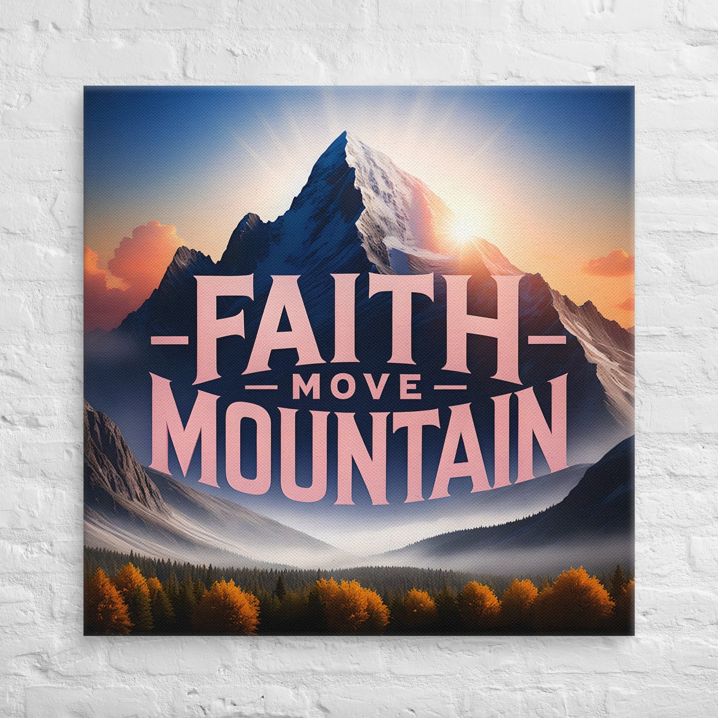 Toile Fait Move Mountain Version 2