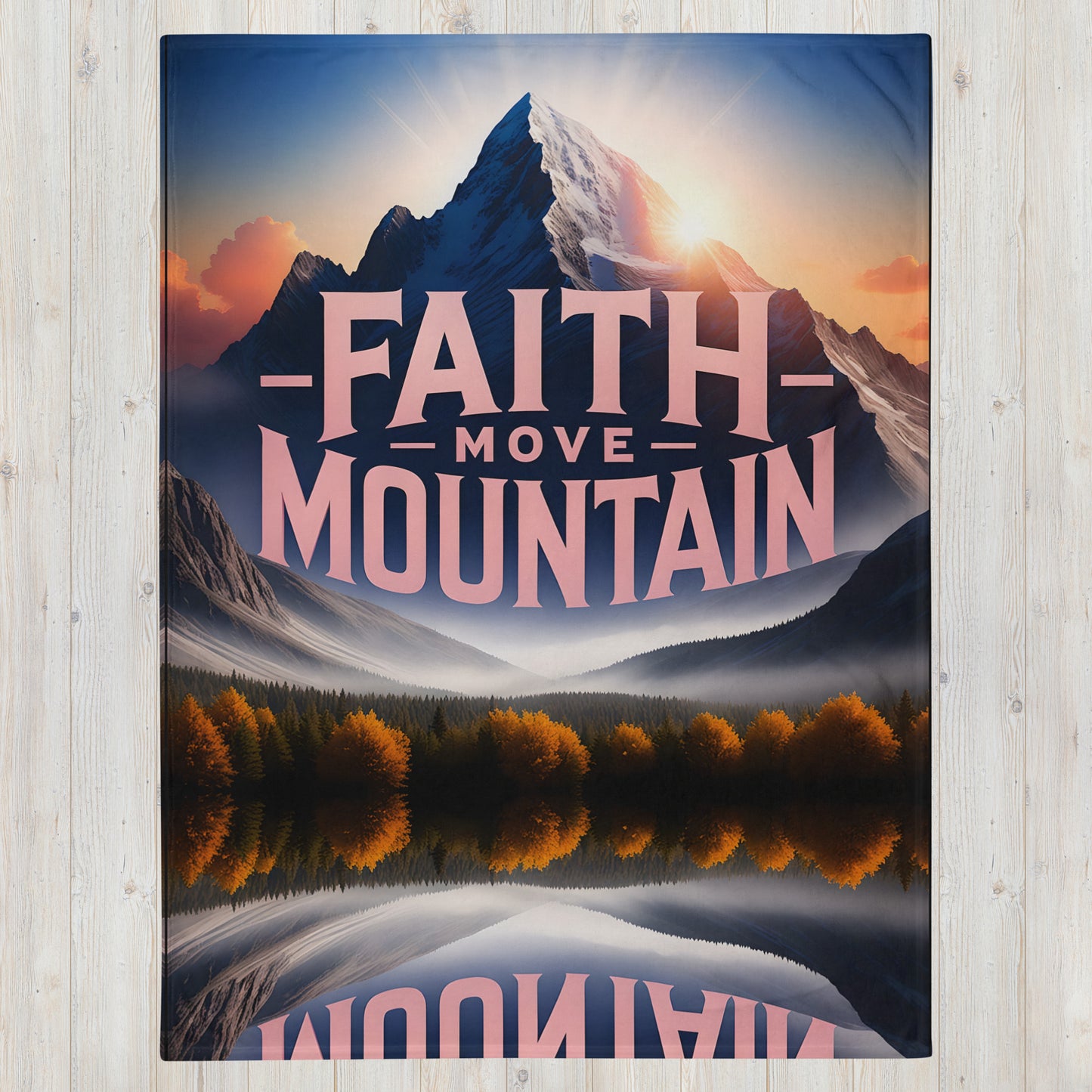 BEST SELLER Blanket Faith Move Mountain