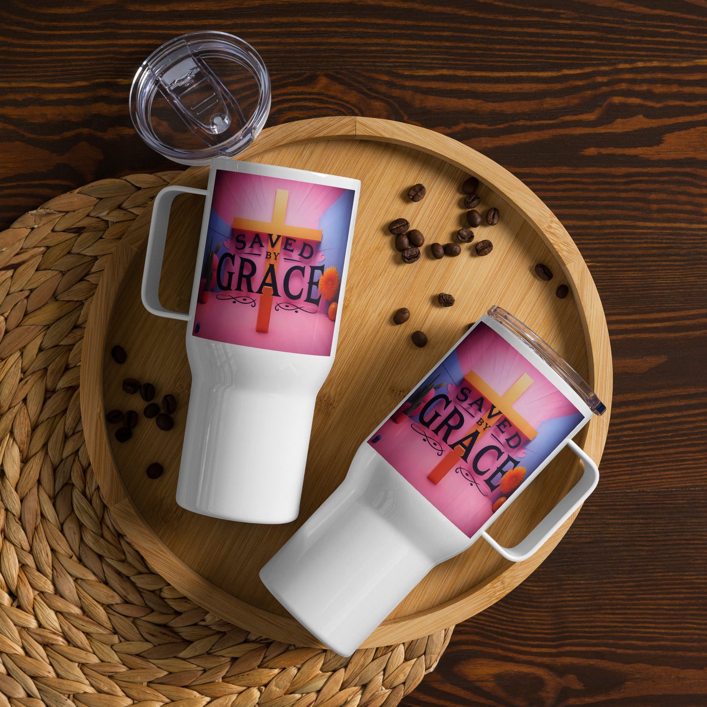 Mug de voyage avec anse Version Femme 16