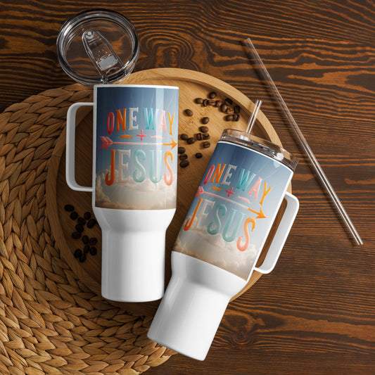 Travel mug with a handle Women Version 12