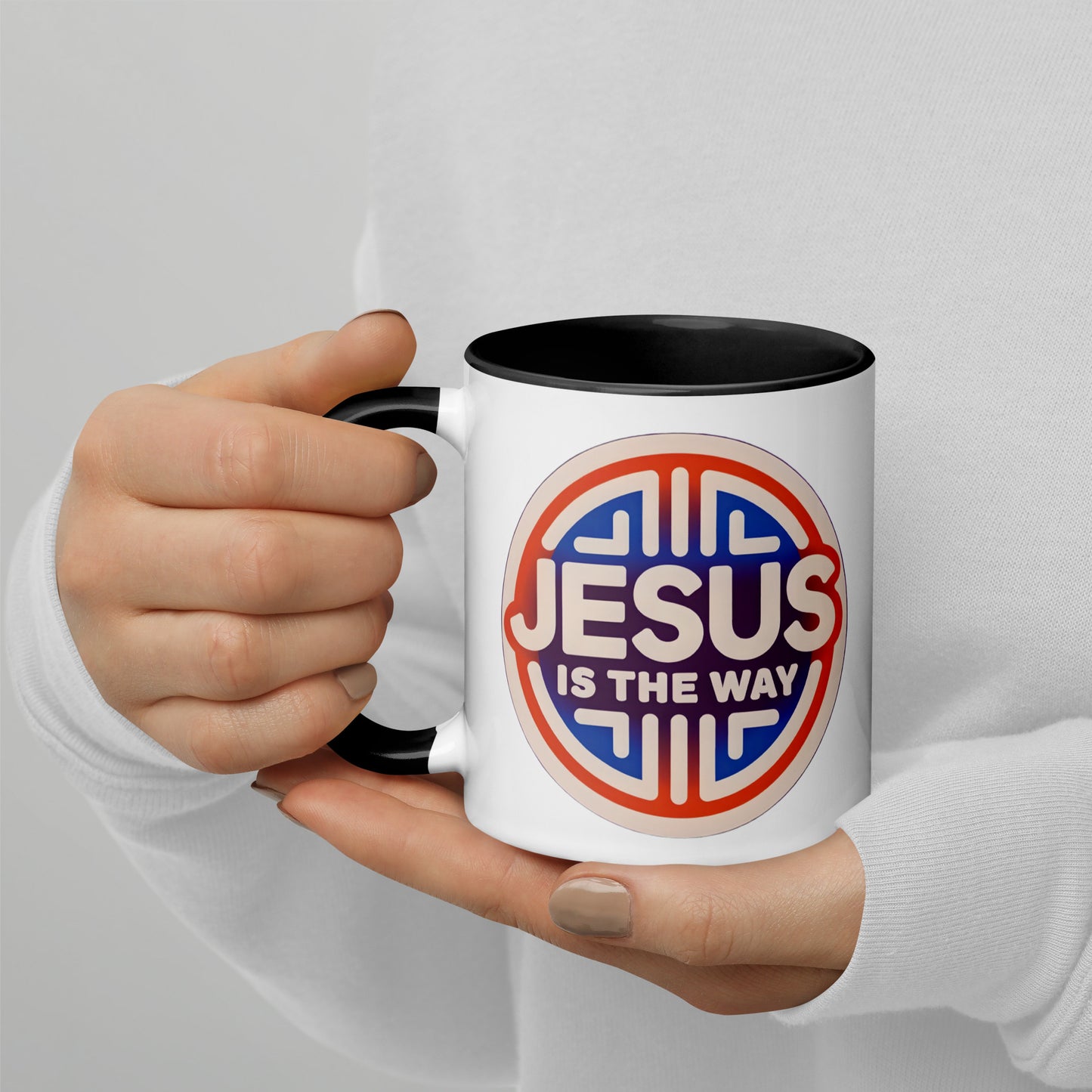 Mug avec intérieur coloré pour femme version 2