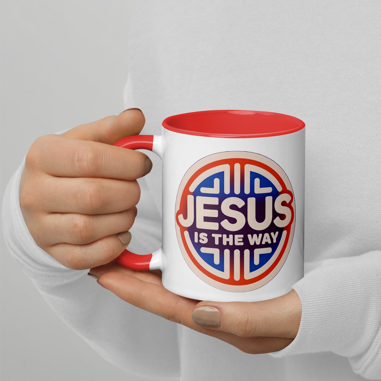 Mug avec intérieur coloré pour femme version 2